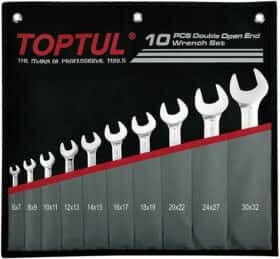 Набор ключей рожковых Toptul GPCJ1001 6x7-30x32 мм 10 шт