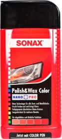Кольоровий поліроль для кузова Sonax Polish & Wax Color NanoPro червоний