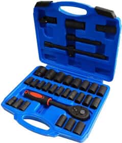 Набір торцевих головок та компонентів Forcekraft FK-4323-5MPB 1/2" (32 пр.)