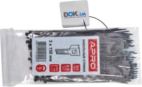 Стяжка Apro ctb3150 150 мм 3 мм 100 шт