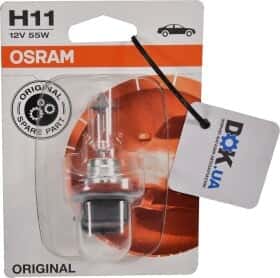 Автолампа Osram Original Line H11 PGJ19-2 55 W прозрачная 64211-01B