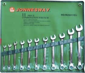 Набір ключів ріжково-накидних Jonnesway w26411sa 3/8"-1" 11 шт