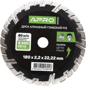 Круг отрезной Apro 830050 180 мм