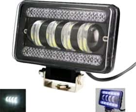 Дополнительная LED фара AllLight Slim с голубыми ДХО 41B40WDRLSLIM для ближнего света 40 W 14 диодов