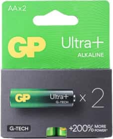 Батарейка GP Ultra Plus Alkaline 15AUP21-SB2 AA (пальчикова) 1,5 V 2 шт