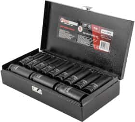 Набір торцевих головок Forcekraft FK-4127-5MPB 1/2" (12 пр.)