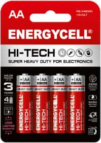 Батарейка Energycell Super Heavy Duty EN15HT-B4 AA (пальчиковая) 1,5 V 4 шт