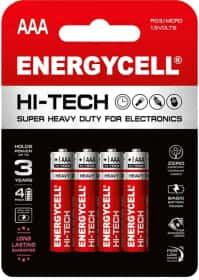 Батарейка Energycell Super Heavy Duty EN24HT-B4 AAA (мизинчиковая) 1,5 V 4 шт