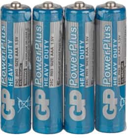 Батарейка GP PowerPlus Heavy Duty 24S-S4 AAA (мизинчиковая) 1,5 V 4 шт