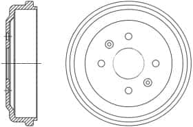 Гальмівний барабан Hi-Q sd3054