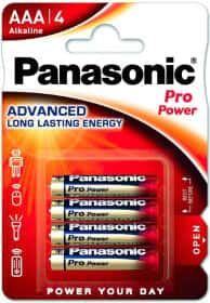 Батарейка Panasonic Pro Power LR03XEG/4BP AAA (мізинчикова) 1,5 V 4 шт