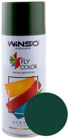 Аерозольна фарба Winso Fly Color темно-зелена RAL 6005 450 мл