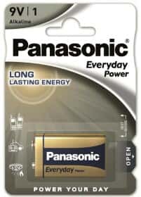 Батарейка Panasonic Everyday Power 6LR61REE1/B PP3 (Krona) 9 V 1 шт