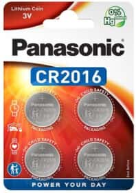 Батарейка Panasonic CR-2016EL/4B CR2016 3 V 4 шт
