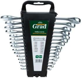 Набор ключей рожково-накидных Grad 6010965 6-22 мм 15 шт