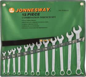Набор ключей рожково-накидных Jonnesway W26112S 8-22 мм 12 шт