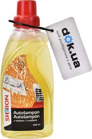 Автошампунь-полироль концентрат SHERON Shampoo With Wax с воском