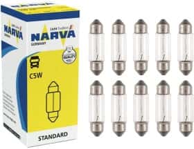 Автолампа Narva Standard C5W SV8,5 5 W прозора 17136_10