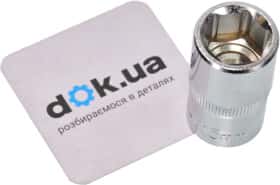 Торцева головка Alloid ТГ-40115М 15 мм 1/2"