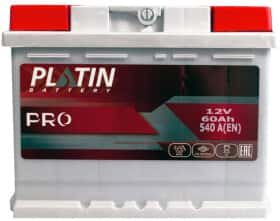 Аккумулятор Platin 6 CT-60-L Pro 5502429