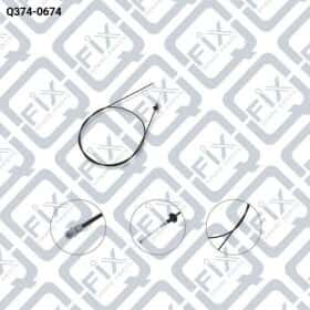 Тросик замка капота Q-Fix q3740674