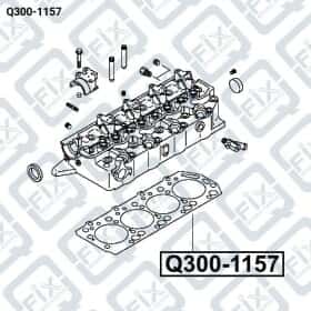 Прокладка ГБЦ Q-Fix q3001157