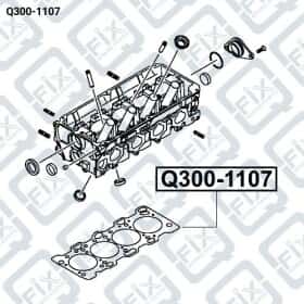 Прокладка ГБЦ Q-Fix q3001107