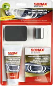 Полироль для фар Sonax Headlight Restoration Kit
