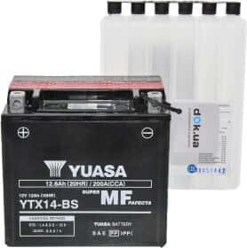 Акумулятор Yuasa 6 CT-12,6-L AGM YTX14-BS