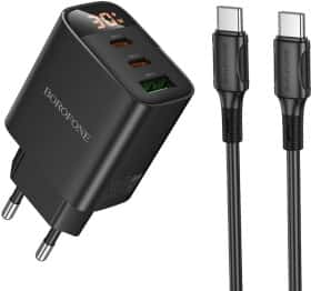 Сетевое зарядное устройство Borofone BA98A Ilustre BA98ACCB 30 Вт