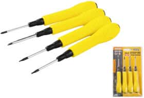 Набір викруток прецизійних MasterTool 400190 4 шт.