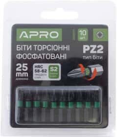 Набор бит Apro 309011 10 шт.