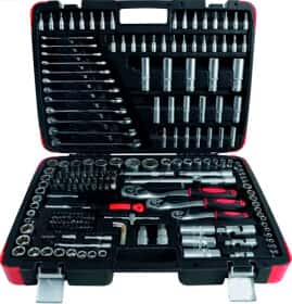 Набор инструментов Everforce EF1050 1/2", 3/8", 1/4" 216 ед.