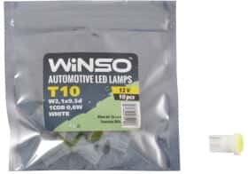 Автолампа Winso T10 W2,1x9,5d 127130