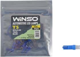 Автолампа Winso T5 W2x4,6d 127610