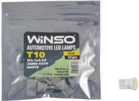 Автолампа Winso T10 W2,1x9,5d 127300