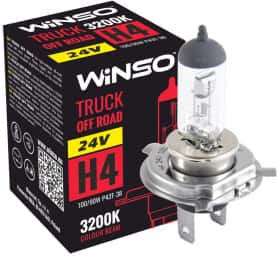 Автолампа Winso Truck Off Road H4 P43t-38 90 W 100 W прозрачная 724410