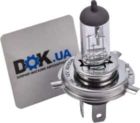 Автолампа EAGLEYE H4 P43t 55 W 60 W прозрачная T9200017