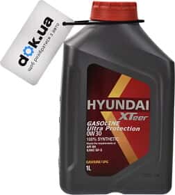 Моторна олива Hyundai XTeer Gasoline Ultra Protection 0W-30 синтетична