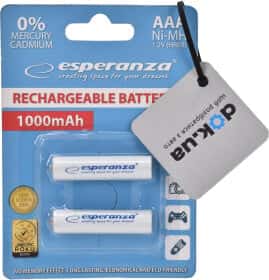 Аккумуляторная батарейка ESPERANZA EZA101W 1000 mAh 2 шт