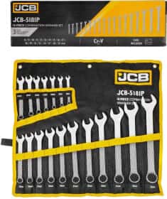 Набор ключей рожково-накидных JCB JCB-5181P 8-32 мм 18 шт