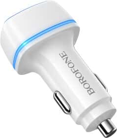 USB зарядка в авто Borofone BZ14 BZ14W