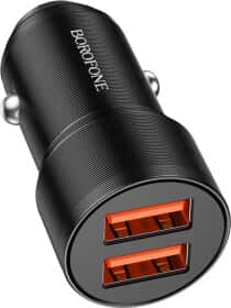 USB зарядка в авто Borofone BZ19 BZ19B