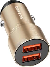 USB зарядка в авто Borofone BZ19 BZ19G