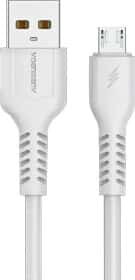 Кабель Denmen D42V DM-D42V-WH USB - Micro USB 1 м
