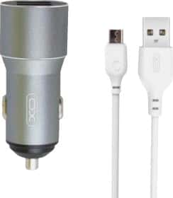 USB зарядка в авто XO TZ09 XO-TZ09M-GR