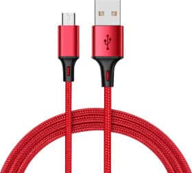 Кабель XO NB143 NB143-M1-RD USB - Micro USB 1 м