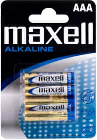 Батарейка Maxell 4902580164010 AAA (мизинчиковая) 1,5 V 4 шт