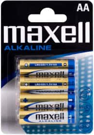 Батарейка Maxell 4902580163761 AA (пальчиковая) 1,5 V 4 шт
