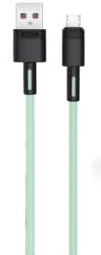 Кабель XO NBQ166 NB166-M-1-GR USB - Micro USB 1 м